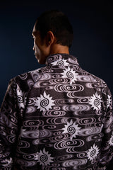 [UNISEX] TOMAS TOMAS X LOCO MOSQUITO ZIP-UP SPORTSWEAR JACKET (BLACK / GREY: Alternate View #17