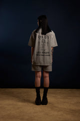 [UNISEX] LOCO MOSQUITO TATTOO NYLON SAK YANT SHIRT (LIGHT GREY): Alternate View #10