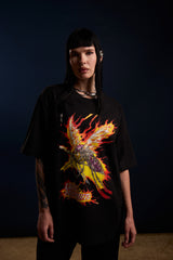 [UNISEX] RINZIN X LOCO MOSQUITO BLACK T-SHIRT: Alternate View #9
