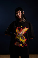 [UNISEX] RINZIN X LOCO MOSQUITO BLACK T-SHIRT: Alternate View #8