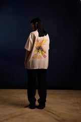 [UNISEX] LOCO MOSQUITO X RINZIN CREAM MOSQUITO FLAME SHIRT: Alternate View #9