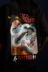 [UNISEX] LOCO MOSQUITO WASHED BLACK TEBORI SHIRT: Alternate View #13