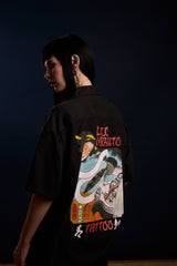 [UNISEX] LOCO MOSQUITO WASHED BLACK TEBORI SHIRT: Alternate View #18