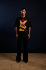 [UNISEX] RINZIN X LOCO MOSQUITO BLACK T-SHIRT: Alternate View #6