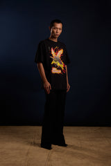 [UNISEX] RINZIN X LOCO MOSQUITO BLACK T-SHIRT: Alternate View #5