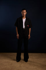 [UNISEX] LOCO MOSQUITO WASHED BLACK TEBORI SHIRT: Alternate View #8