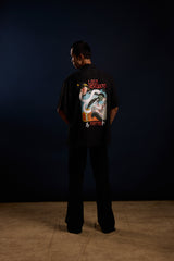 [UNISEX] LOCO MOSQUITO WASHED BLACK TEBORI SHIRT: Alternate View #9