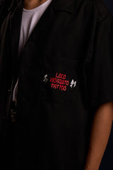 [UNISEX] LOCO MOSQUITO WASHED BLACK TEBORI SHIRT: Alternate View #11