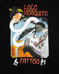 [UNISEX] LOCO MOSQUITO WASHED BLACK TEBORI SHIRT: Alternate View #4