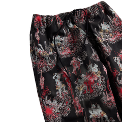 [UNISEX] JOE CHATT X LOCO MOSQUITO 'FINAL BLOODBATH' SUNFADED DRAWSTRING TROUSERS: Alternate View #3