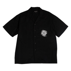 [UNISEX] LOCO MOSQUITO X RINZIN WASHED BLACK MOSQUITO FLAME SHIRT: Alternate View #2