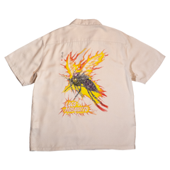 [UNISEX] LOCO MOSQUITO X RINZIN CREAM MOSQUITO FLAME SHIRT: Alternate View #1
