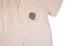 [UNISEX] LOCO MOSQUITO X RINZIN CREAM MOSQUITO FLAME SHIRT: Alternate View #3