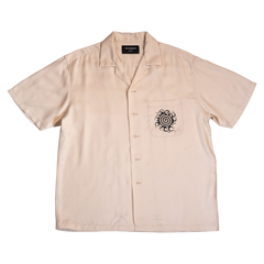 [UNISEX] LOCO MOSQUITO X RINZIN CREAM MOSQUITO FLAME SHIRT: Alternate View #2