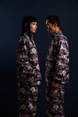 [UNISEX] TOMAS TOMAS X LOCO MOSQUITO ZIP-UP SPORTSWEAR JACKET (BLACK / GREY: Alternate View #7