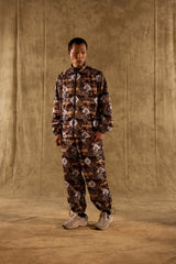 [UNISEX] TOMAS TOMAS X LOCO MOSQUITO ZIP-UP SPORTSWEAR JACKET (BLACK / BROWN): Alternate View #9
