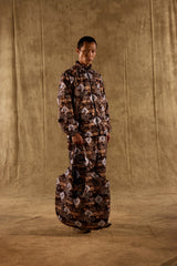 [UNISEX] TOMAS TOMAS X LOCO MOSQUITO ZIP-UP SPORTSWEAR JACKET (BLACK / BROWN): Alternate View #17