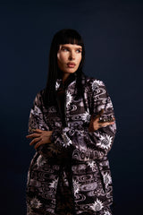 [UNISEX] TOMAS TOMAS X LOCO MOSQUITO ZIP-UP SPORTSWEAR JACKET (BLACK / GREY: Alternate View #30