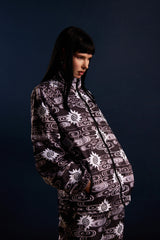 [UNISEX] TOMAS TOMAS X LOCO MOSQUITO ZIP-UP SPORTSWEAR JACKET (BLACK / GREY: Alternate View #29