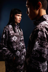 [UNISEX] TOMAS TOMAS X LOCO MOSQUITO ZIP-UP SPORTSWEAR JACKET (BLACK / GREY: Alternate View #6