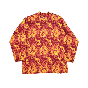 GUY LE TATOOER FIRE IS WATER SHIRT FRONT VIEW
