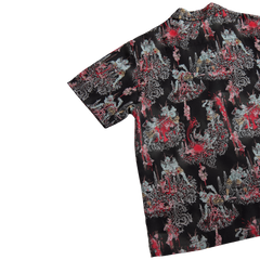 [UNISEX] JOE CHATT X LOCO MOSQUITO 'FINAL BLOODBATH' SUNFADED SHIRT: Alternate View #4
