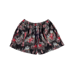 [UNISEX] JOE CHATT X LOCO MOSQUITO 'FINAL BLOODBATH' SUNFADED SHORTS: Alternate View #1