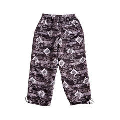 [UNISEX] TOMAS TOMAS X LOCO MOSQUITO DRAWSTRING CUFF SPORTSWEAR TROUSERS (BLACK / GREY): Alternate View #2