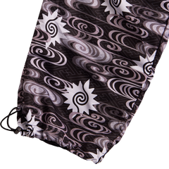 [UNISEX] TOMAS TOMAS X LOCO MOSQUITO DRAWSTRING CUFF SPORTSWEAR TROUSERS (BLACK / GREY): Alternate View #4