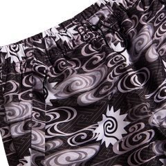 [UNISEX] TOMAS TOMAS X LOCO MOSQUITO DRAWSTRING CUFF SPORTSWEAR TROUSERS (BLACK / GREY): Alternate View #3