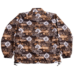 [UNISEX] TOMAS TOMAS X LOCO MOSQUITO ZIP-UP SPORTSWEAR JACKET (BLACK / BROWN): Alternate View #2