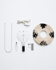 FILIP LEU X KOJIMA SHOTEN X LOCO MOSQUITO JAPANESE HANDMADE WASHI LAMP (FOUR ELEMENTS): Alternate View #23