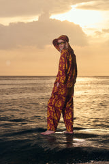 [UNISEX] GUY LE TATOOER X LOCO MOSQUITO "FIRE IS WATER" PANTS: Alternate View #17