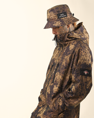 [UNISEX] BANGXGANJI X LOCO MOSQUITO REVERSIBLE CAMO BUCKET HAT (BROWN / GREEN): Alternate View #5