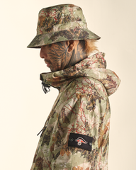 [UNISEX] BANGXGANJI X LOCO MOSQUITO REVERSIBLE CAMO BUCKET HAT (BROWN / GREEN): Alternate View #12