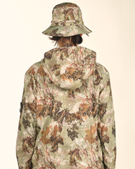 [UNISEX] BANGXGANJI X LOCO MOSQUITO REVERSIBLE CAMO BUCKET HAT (BROWN / GREEN): Alternate View #23