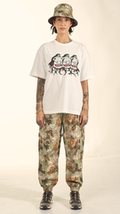 [UNISEX] BANGXGANJI X LOCO MOSQUITO BELTED ZIP-OFF TROUSERS / SHORTS (GREEN): Alternate View #23