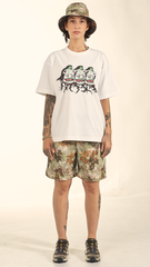 [UNISEX] BANGXGANJI X LOCO MOSQUITO BELTED ZIP-OFF TROUSERS / SHORTS (GREEN): Alternate View #25