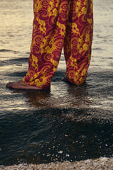 [UNISEX] GUY LE TATOOER X LOCO MOSQUITO "FIRE IS WATER" PANTS: Alternate View #12