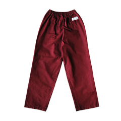 [UNISEX] CHE CHO LE TATOOER X LOCO MOSQUITO BURGUNDY TROUSERS: Alternate View #2