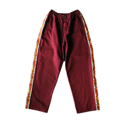 [UNISEX] CHE CHO LE TATOOER X LOCO MOSQUITO BURGUNDY TROUSERS: Alternate View #1