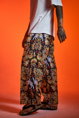 [UNISEX] TOMAS TOMAS X LOCO MOSQUITO 108 DRAGONS BLACK BELTED TROUSERS: Alternate View #8
