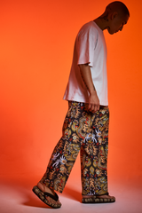 [UNISEX] TOMAS TOMAS X LOCO MOSQUITO 108 DRAGONS BLACK BELTED TROUSERS: Alternate View #9
