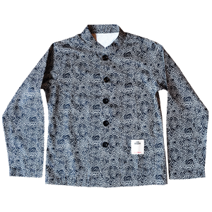 GUY LE TATOOER WOMENS SHIRT JACKET FRONT VIEW