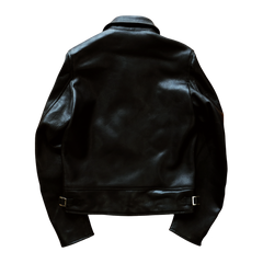 LEATHER SINGLE RIDERS JACKET "BA GUA": Alternate View #2