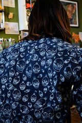 [UNISEX] YONI ZILBER X LOCO MOSQUITO TIBETAN SKULLS SHIRT: Alternate View #5