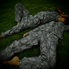 [WOMENS] GUY LE TATOOER X LOCO MOSQUITO "THE NEW SUN" TRIPPY TROUSERS: Alternate View #4